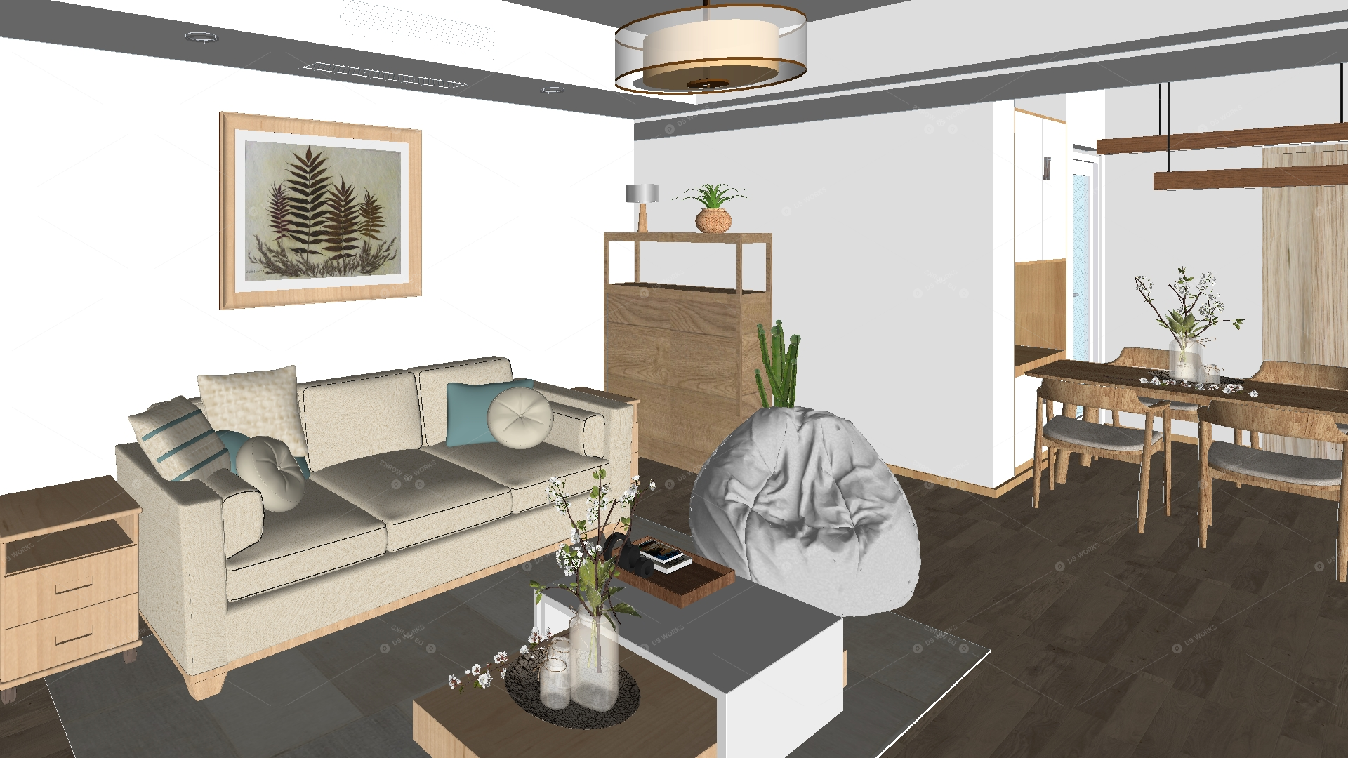 Living Rooms 3D Models 2