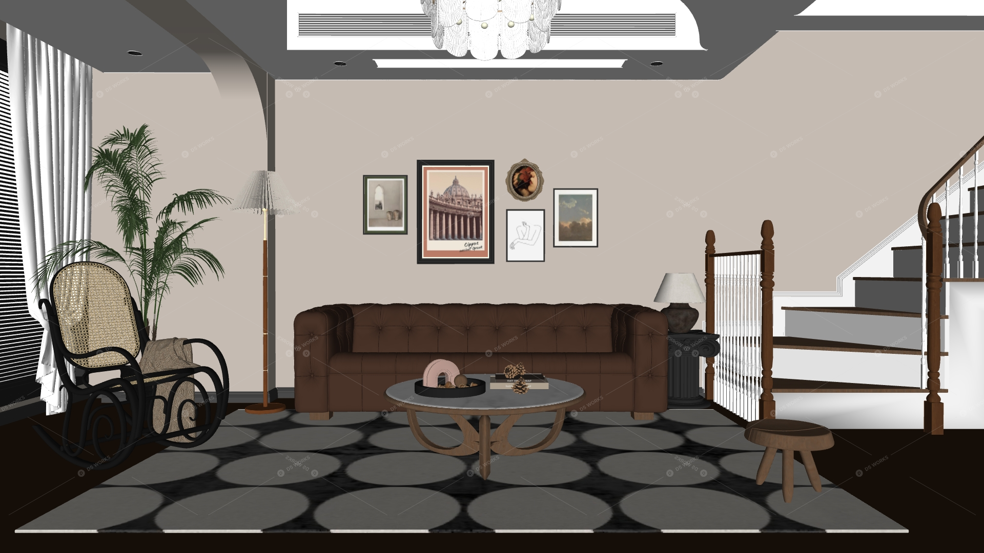 Living Rooms 3D Models