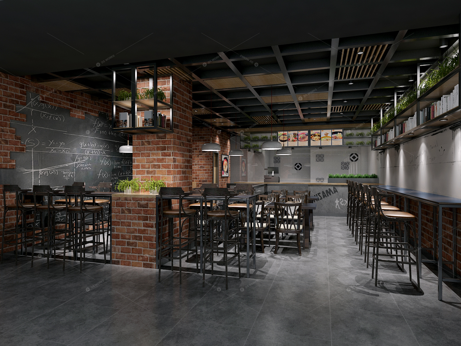 Restaurant Spaces 3D Models