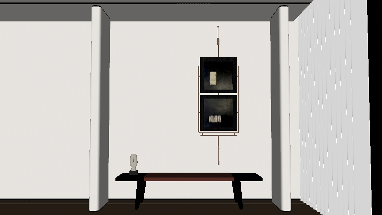 Mid-Century Modern Entrance Hall