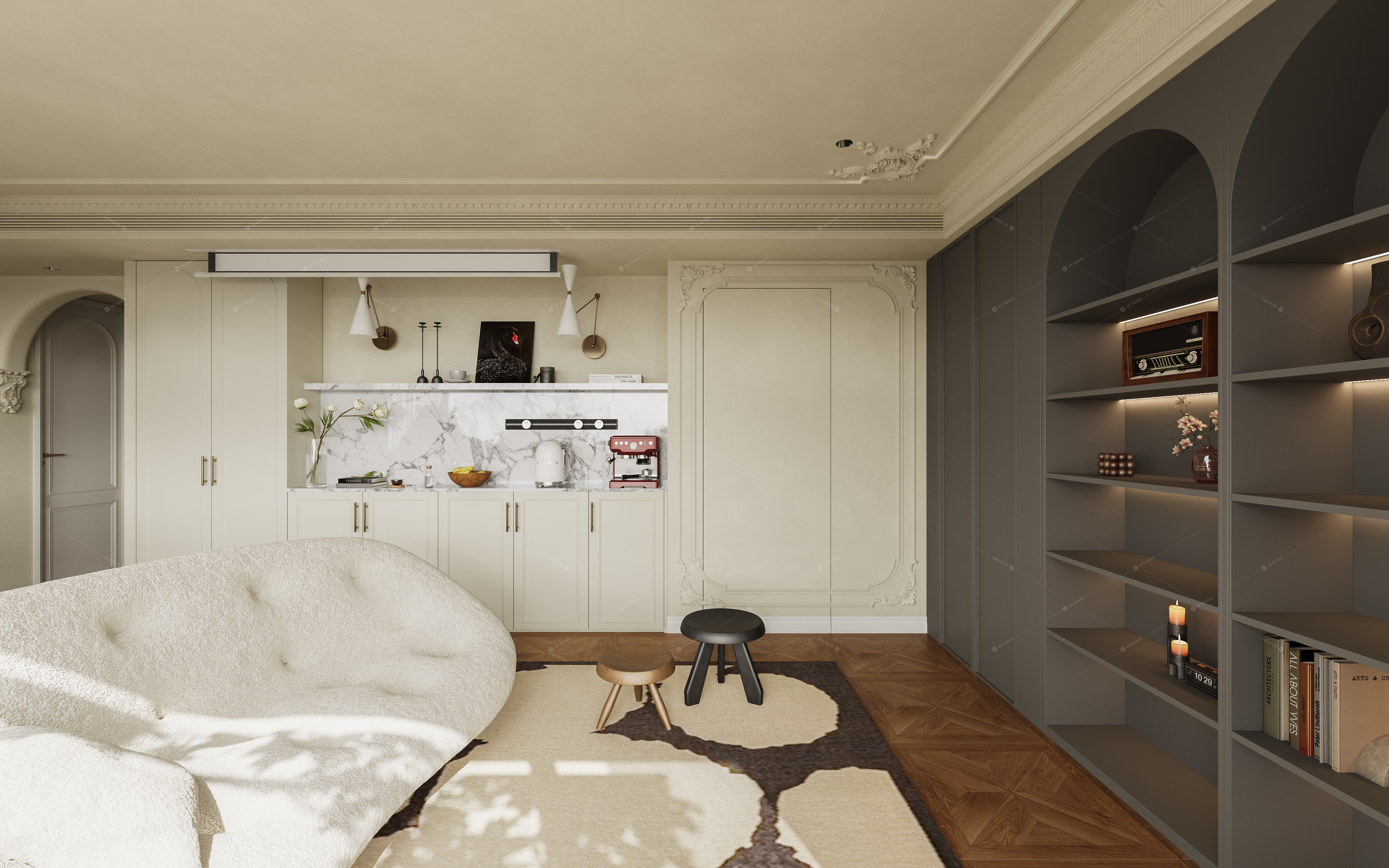 Living & Dining Rooms 3D Models 3