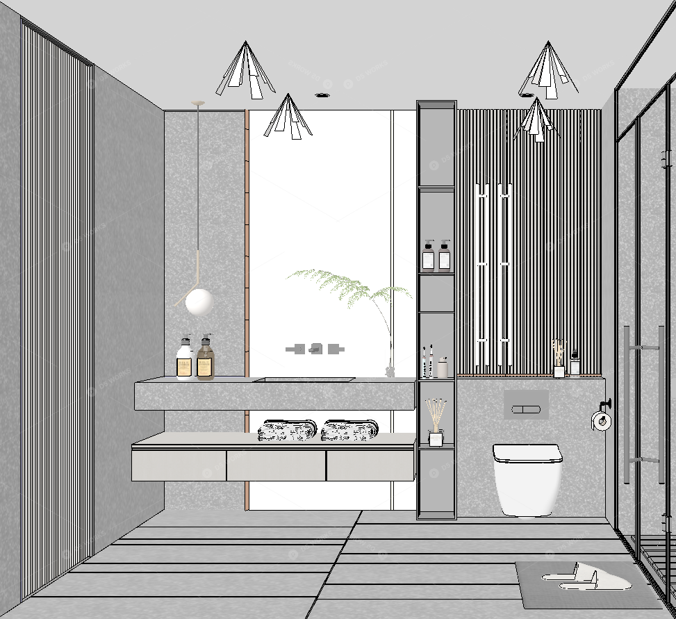 Bathrooms 3D Models 3