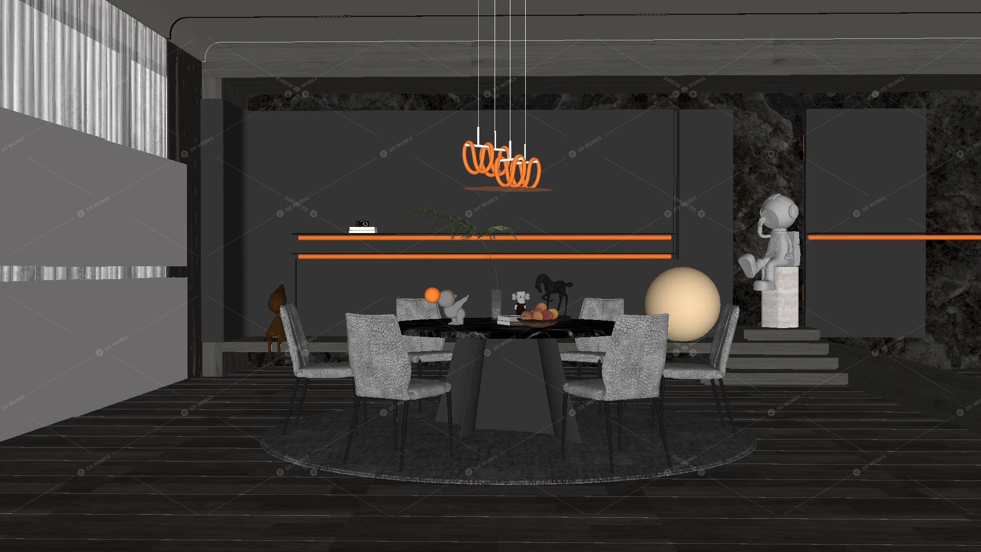 Dining Rooms 3D Models