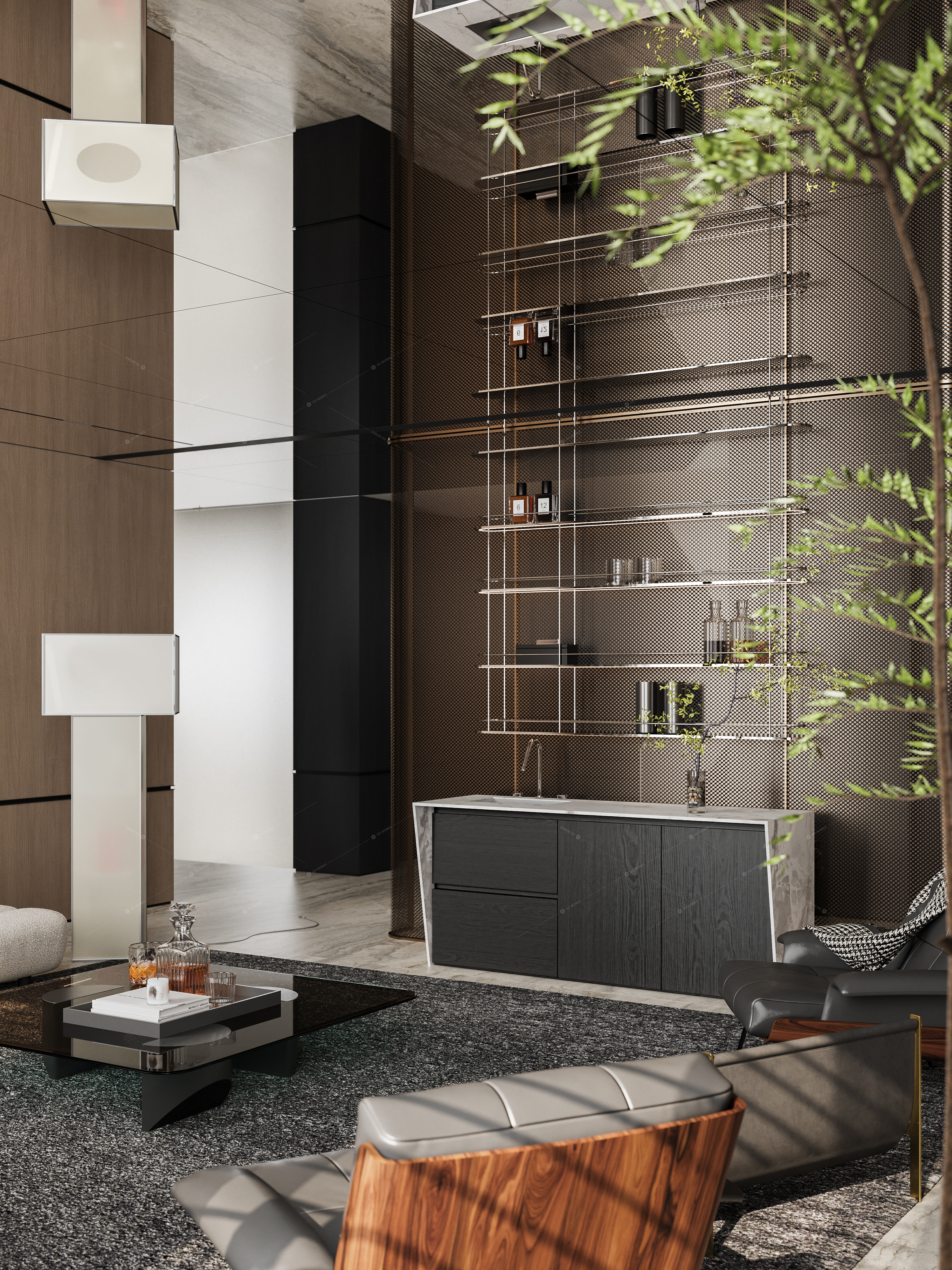 Living Rooms 3D Models 6