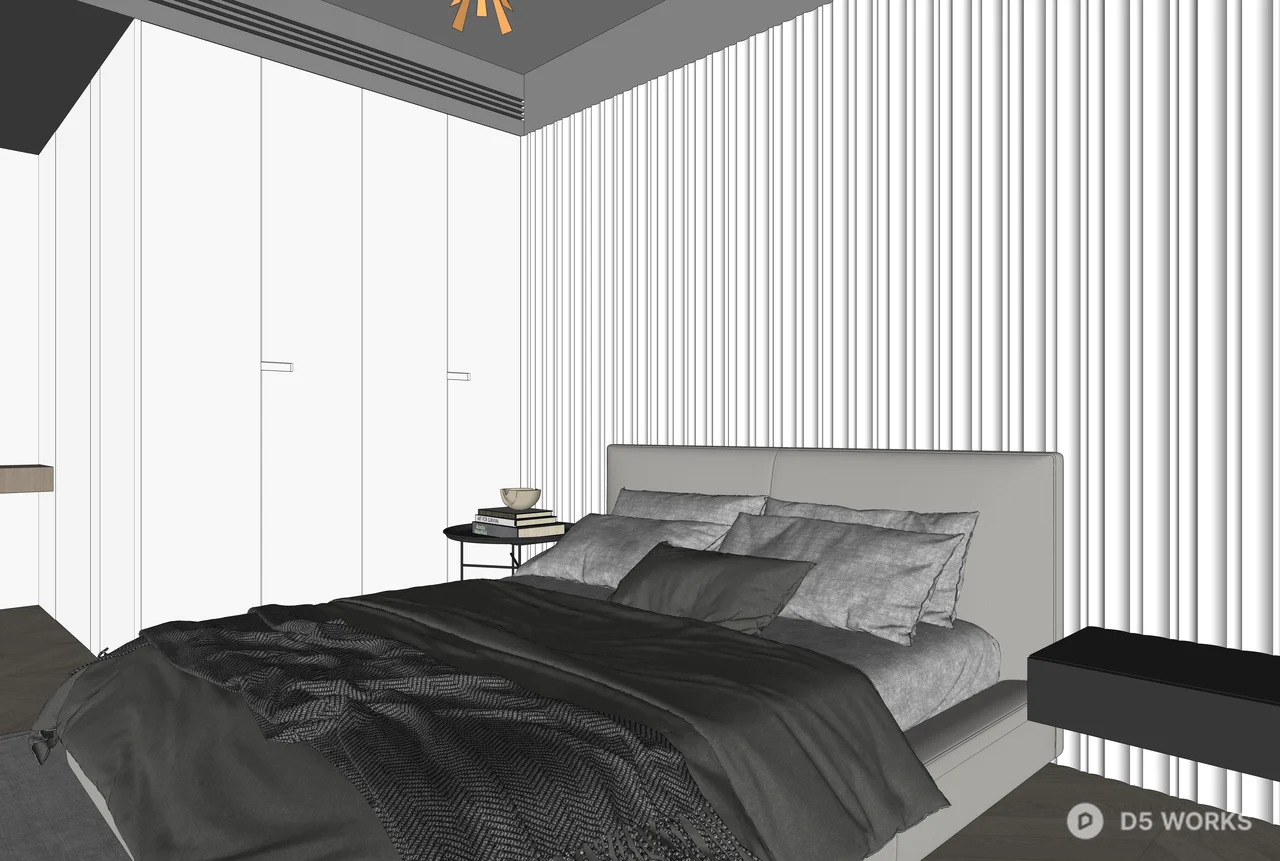 Home Decoration Space 3d model thumbnail 4