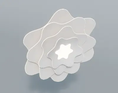 Modern Flush Mount Light