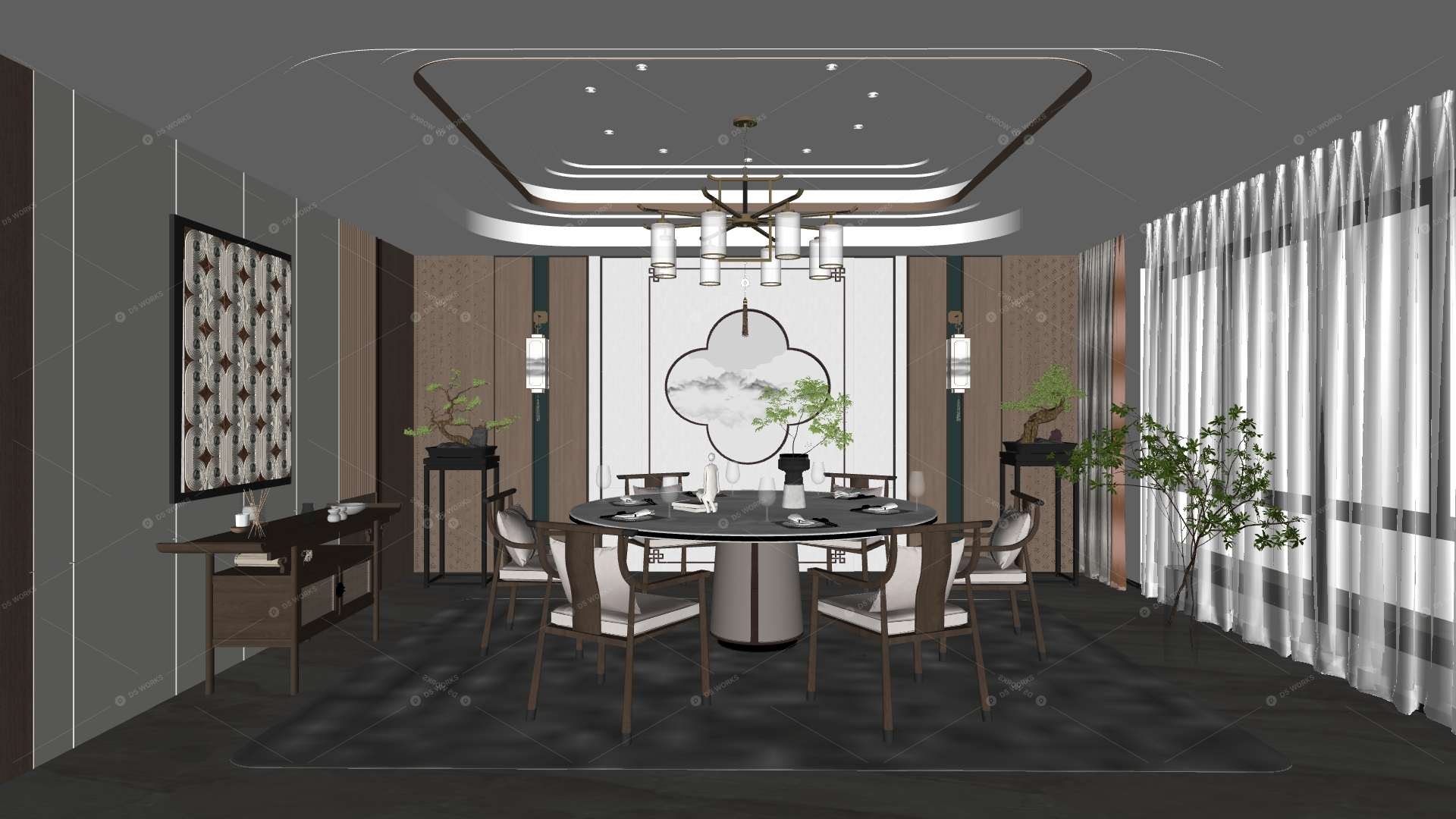 Dining Rooms 3D Models