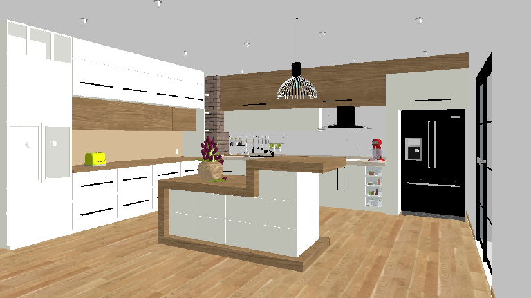 Modern Open Kitchen