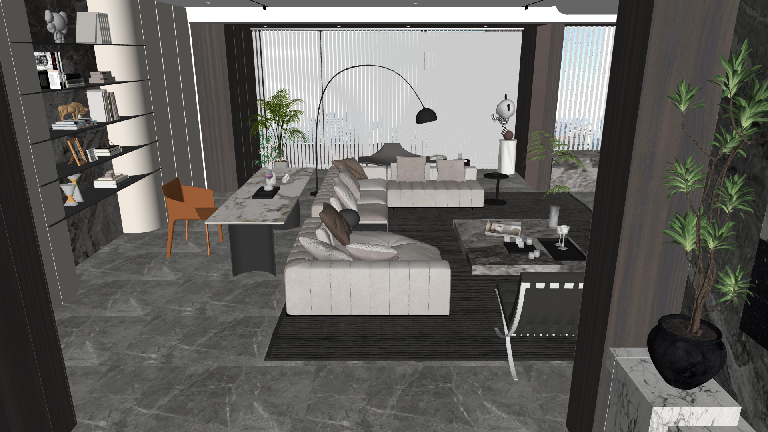 Modern Home Living Room