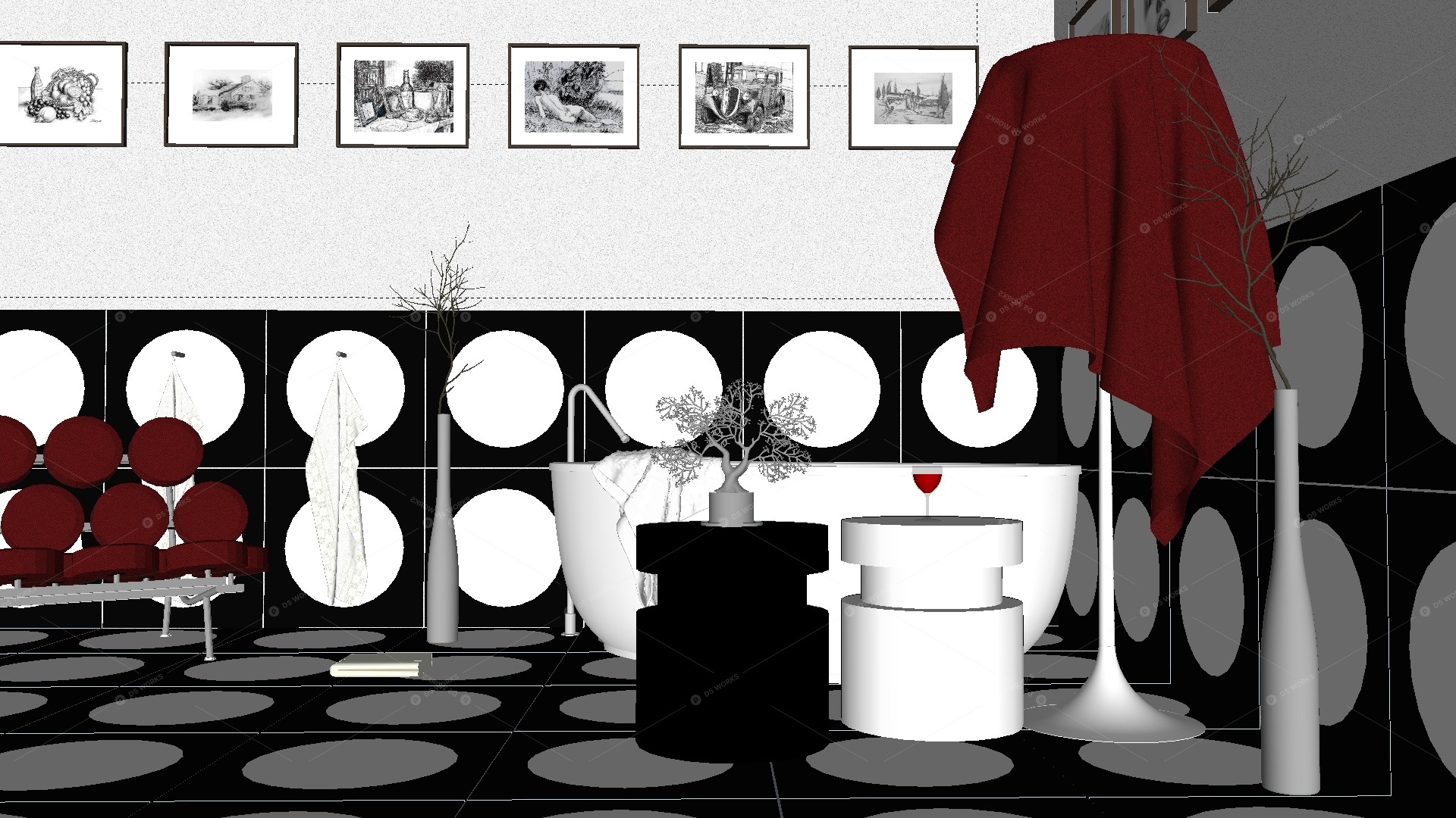 Bathrooms 3D Models 2