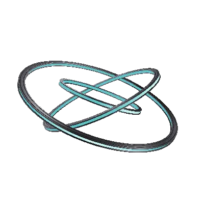 Rotating Ring Device 02 3d model