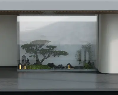 New Chinese Indoor Landscape