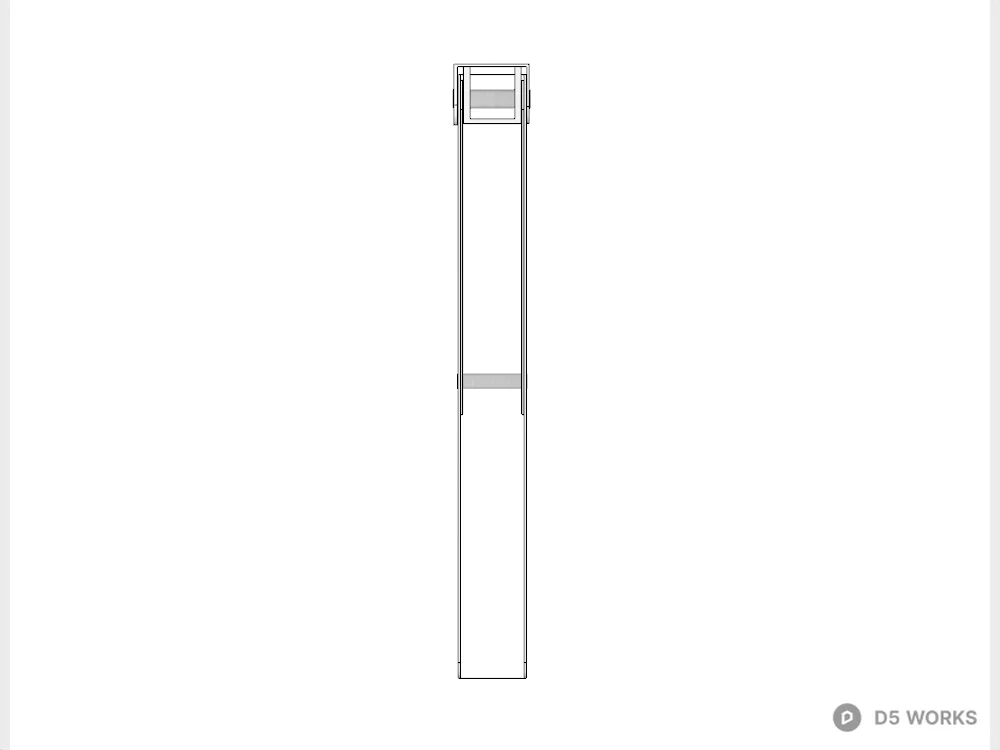 Support bracket 3d model thumbnail 3