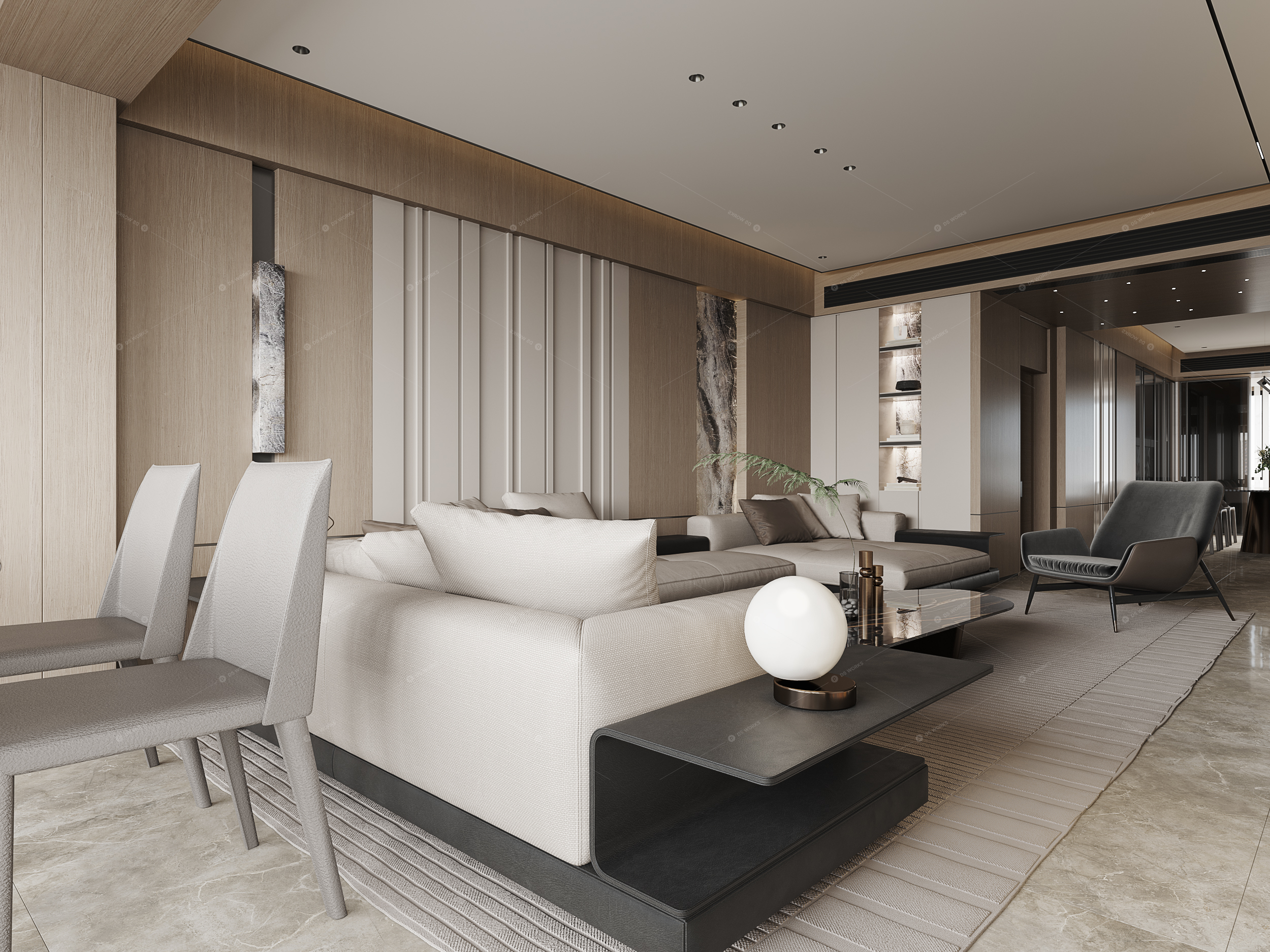 Living & Dining Rooms 3D Models 6
