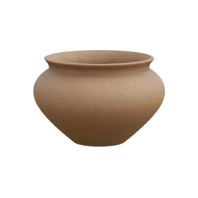 Rustic Handcrafted Terracotta Clay Pot 3d model