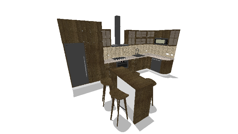 Modern Open Kitchen