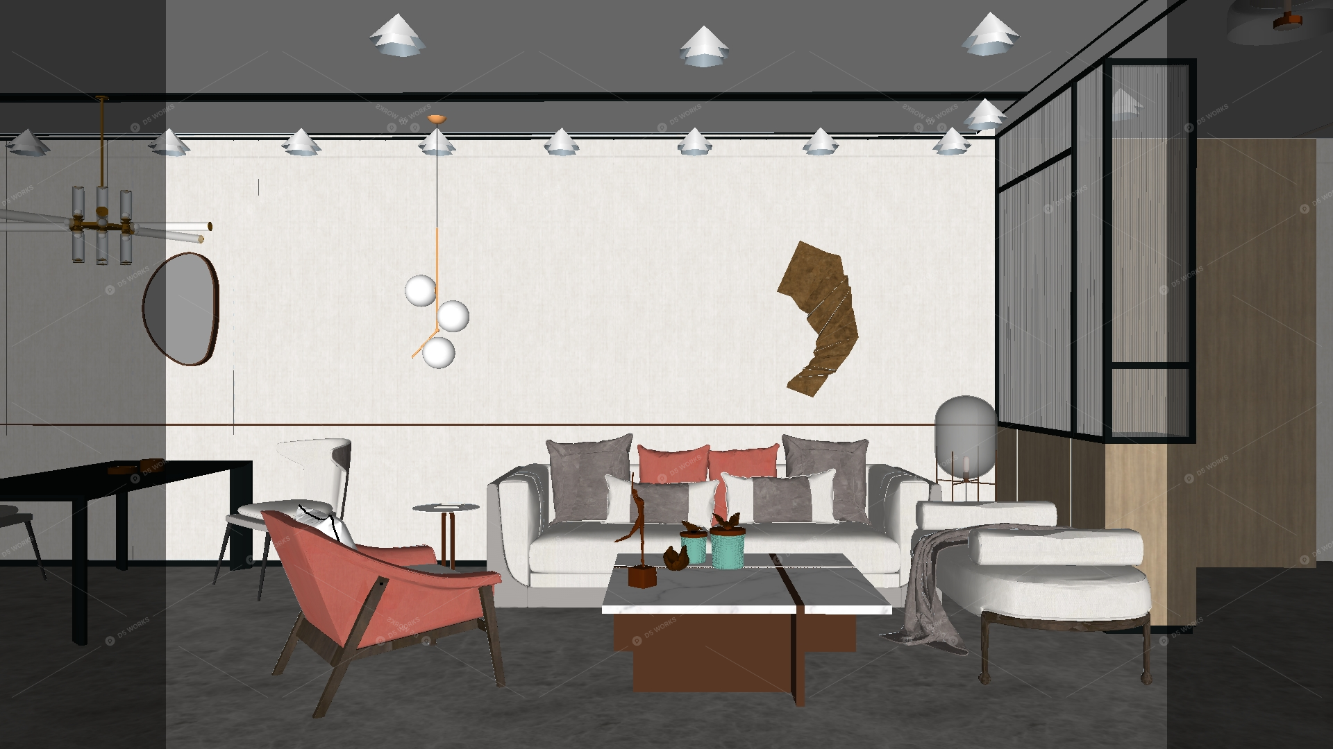 Living Rooms 3D Models