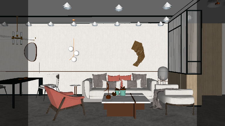 Modern Home Living Room