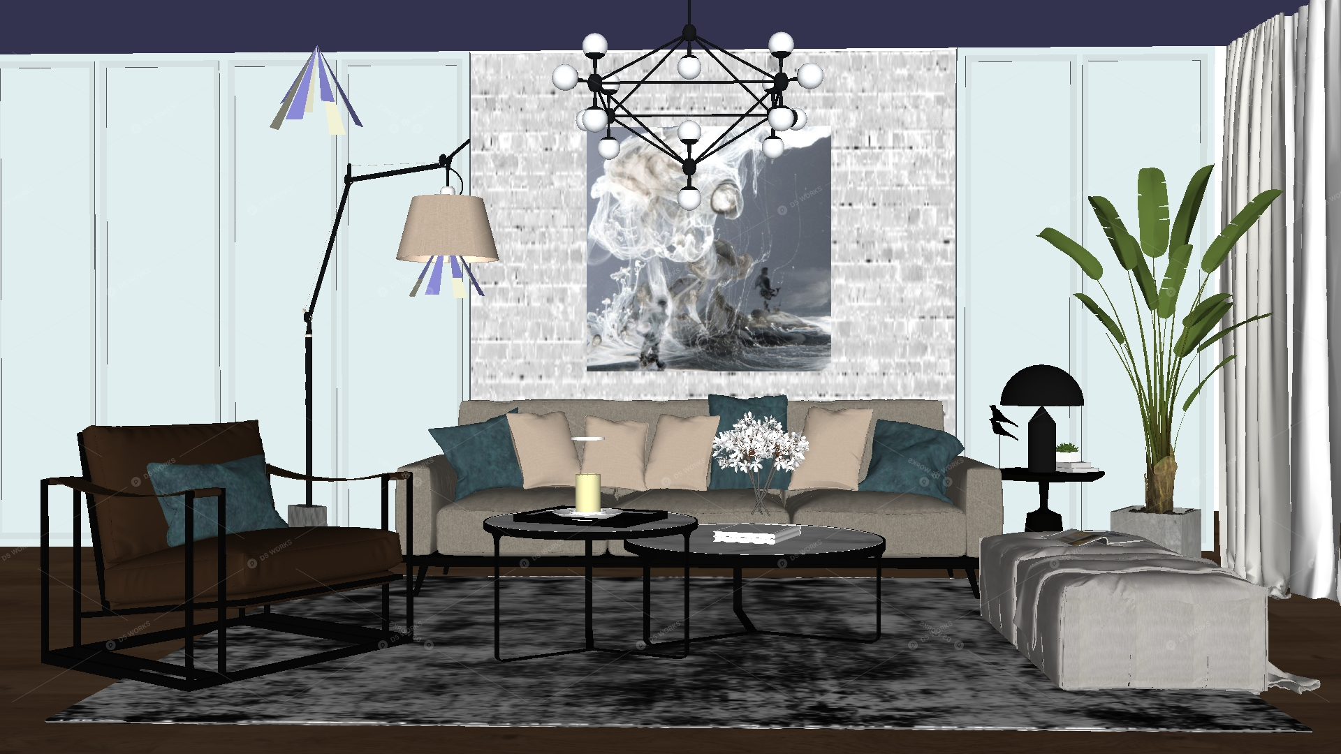 Living Rooms 3D Models