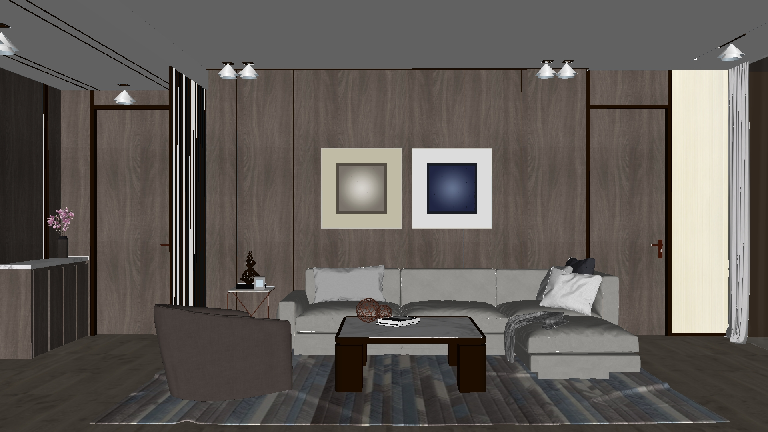 Modern Home Living Room
