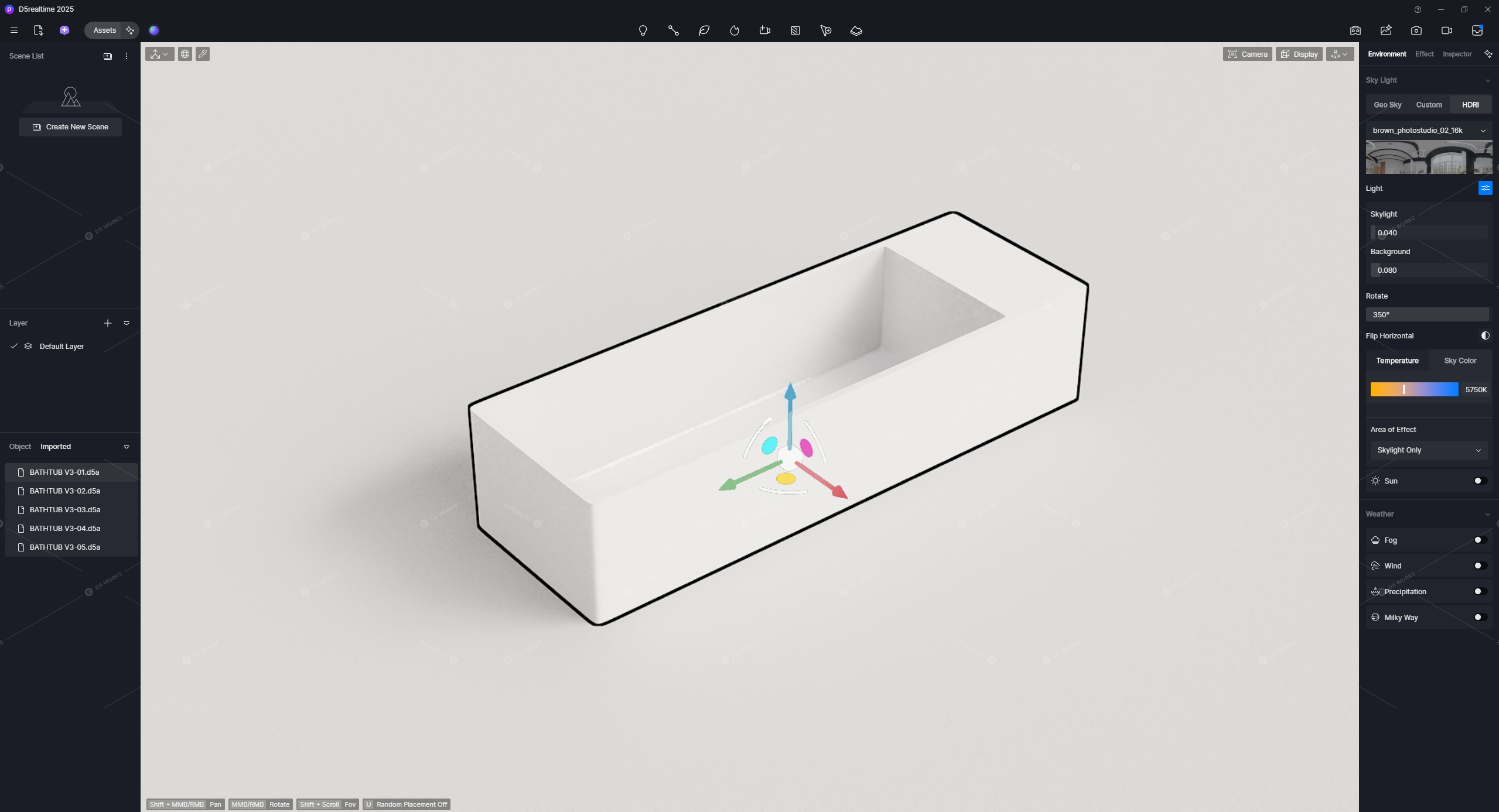 Bathtubs 3D Models 2