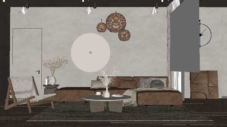 Modern Home Living Room