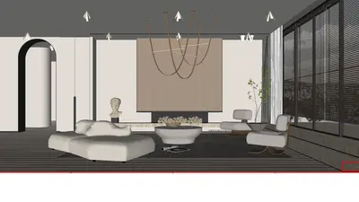 Modern Home Living Room