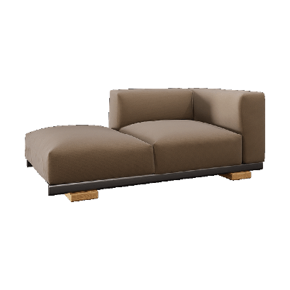 Molo Right Corner 2 Seater Open Sofa