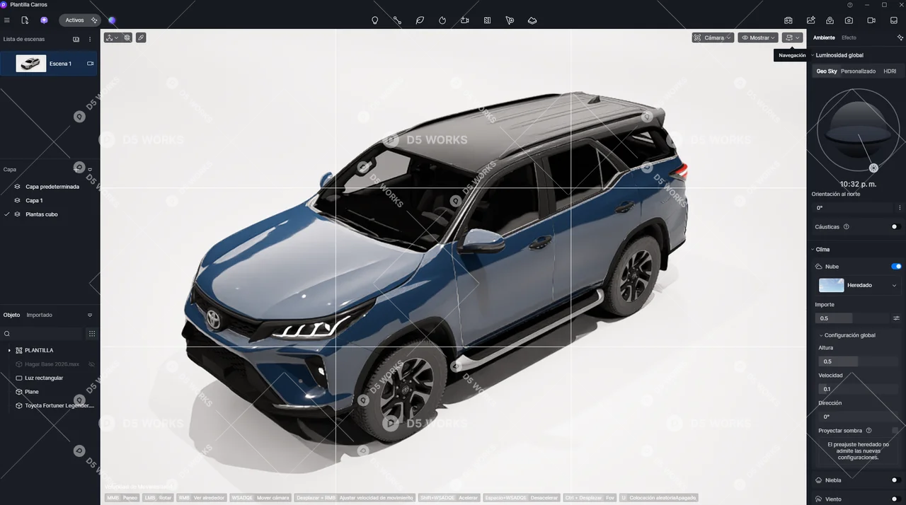 Car 3d model thumbnail 2