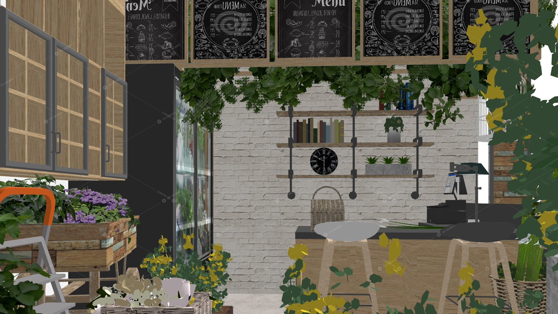 Vases & Floral Arrangements 3D Models 5