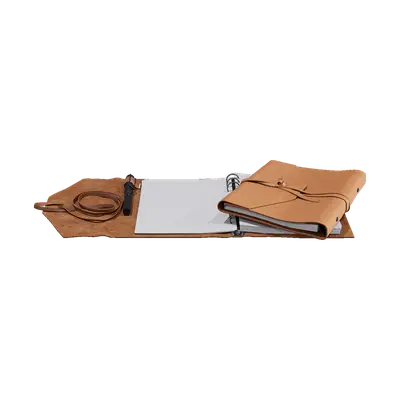Cowhide book 01 3d model