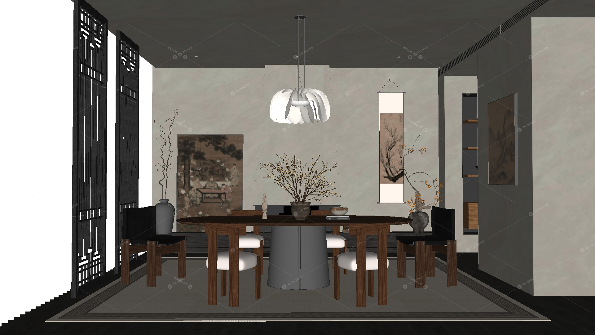 Dining Rooms 3D Models
