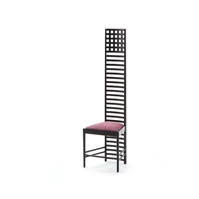 Hill Manor High Back Chair 3d model