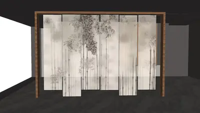 New Chinese Sheer Curtain