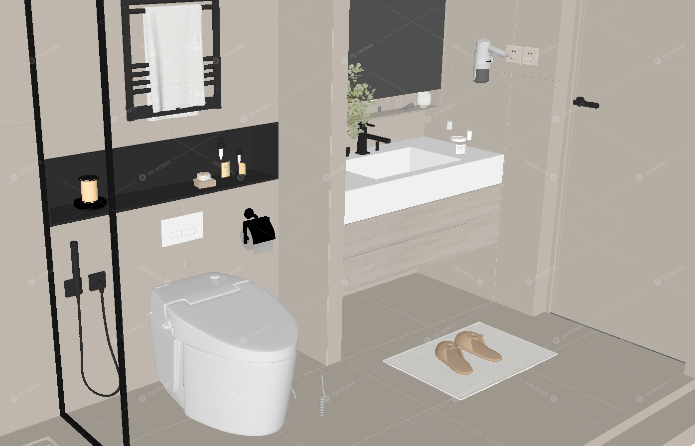 Bathrooms 3D Models 3