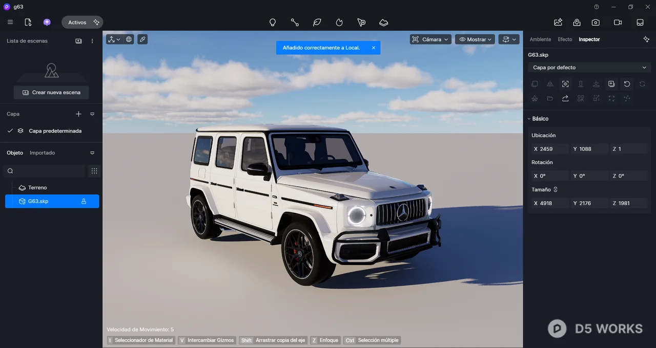 White Boxy Off Road Vehicle Model 3d model thumbnail 2