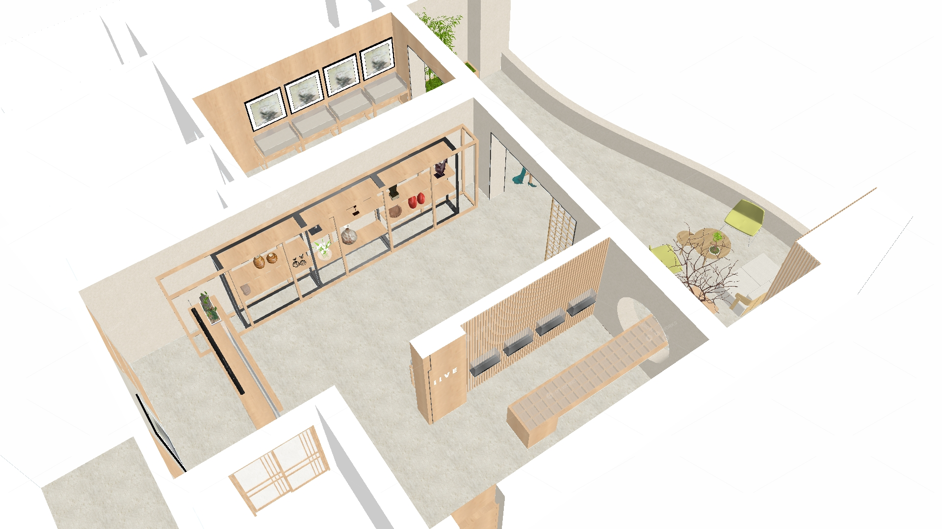 Living Rooms 3D Models 2