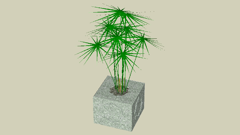 Modern Potted Plant