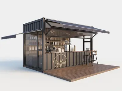 Industrial Restaurant Building