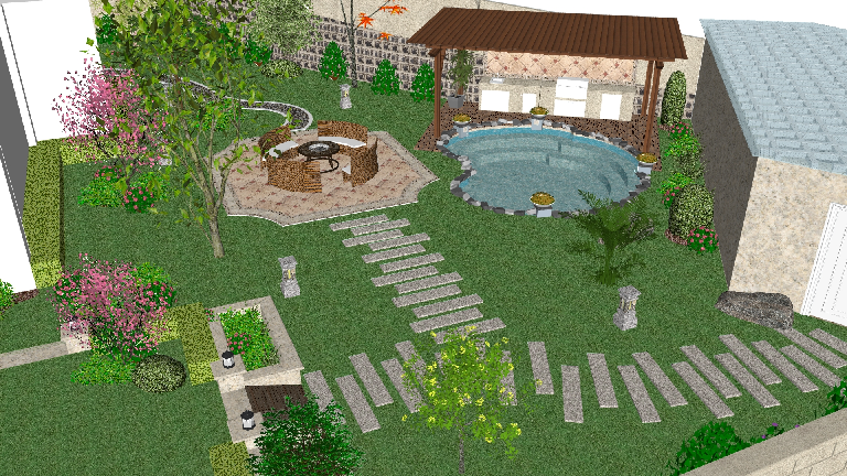 Modern Courtyard Landscapes