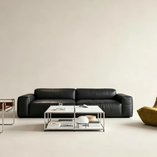Modern Designer Living Room Furniture Set 3d model