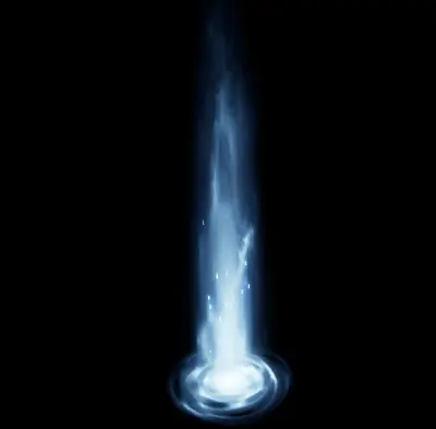 Ripples of Flowing Light Column 3d model