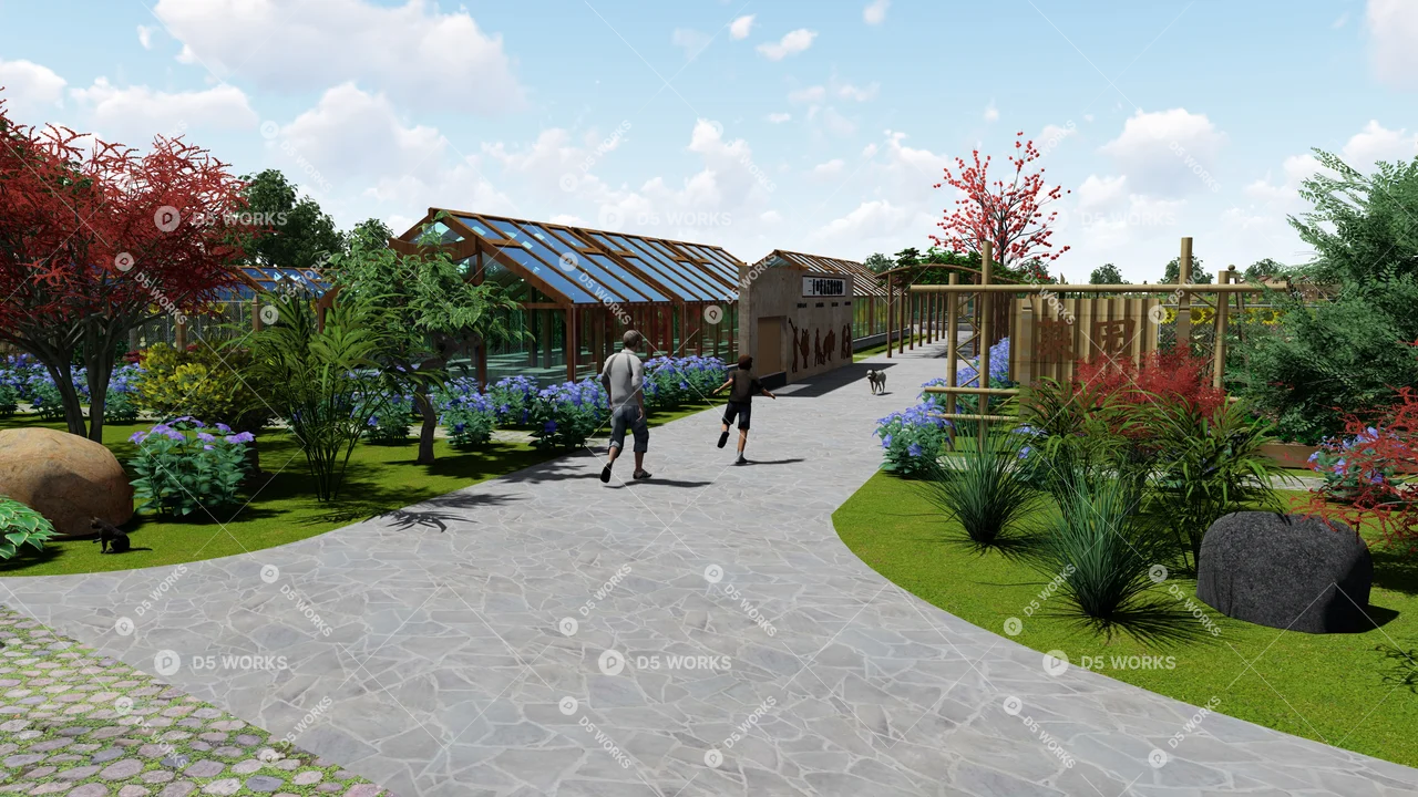 Landscape 3d model thumbnail 2