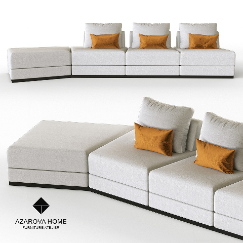 Modern Irregular-shaped Sofa 