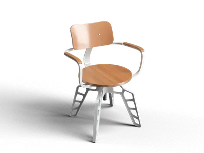 Industrial Lounge Chair