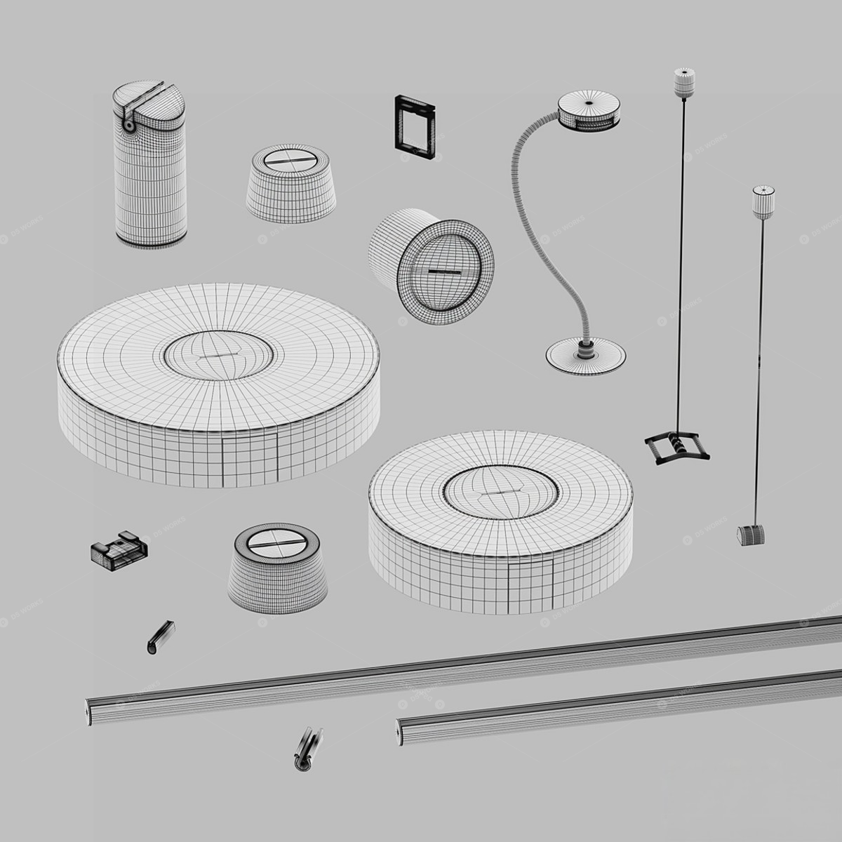 Lighting Sets 3D Models 7
