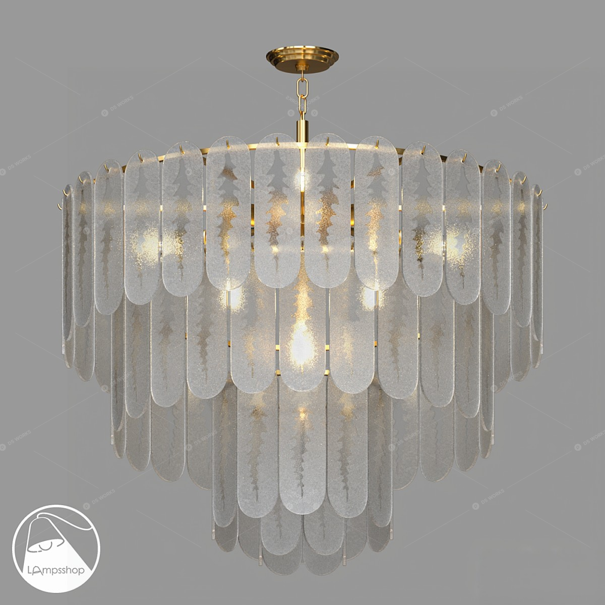 Flush Mount Lights 3D Models