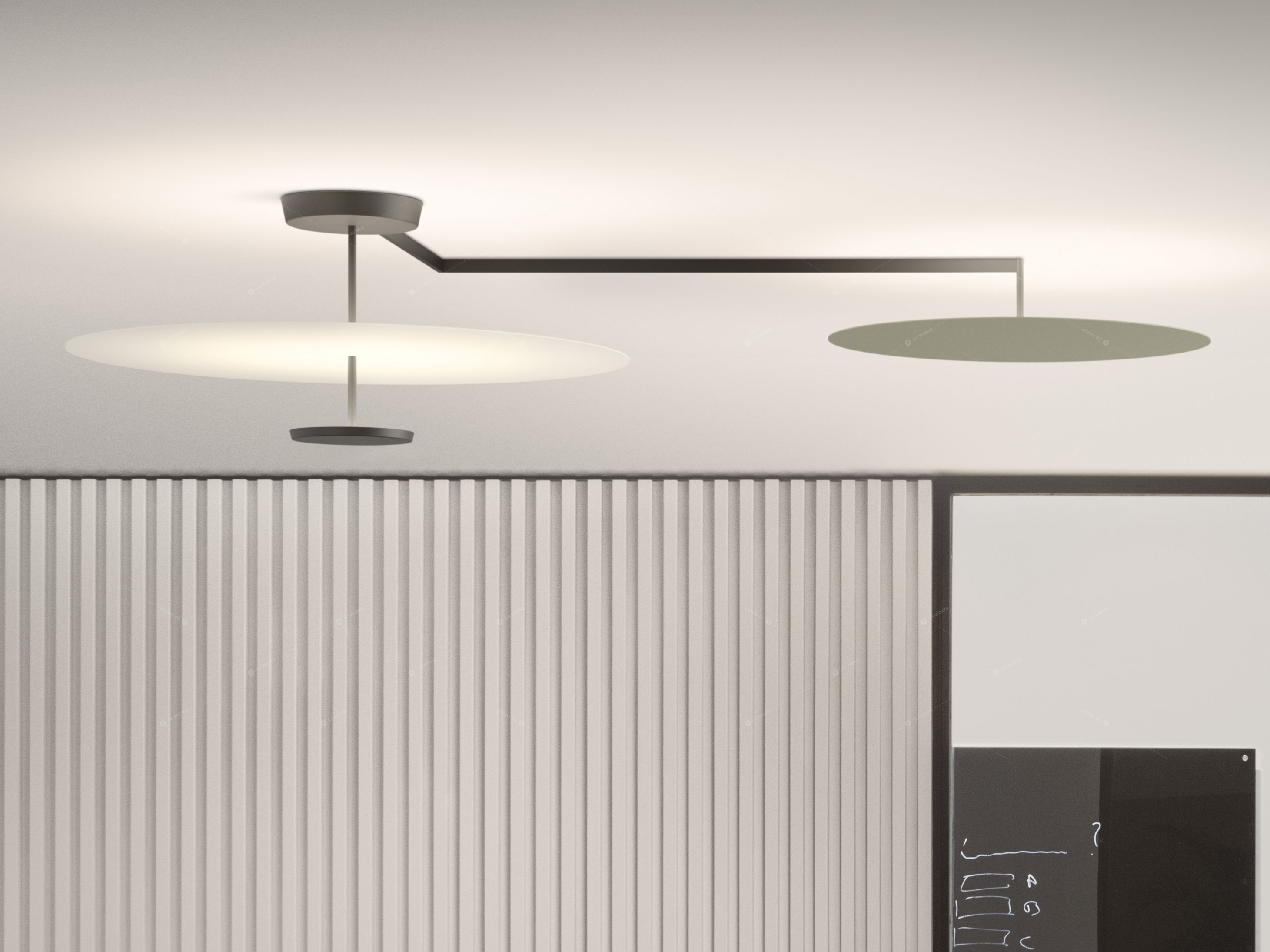 Flush Mount Lights 3D Models