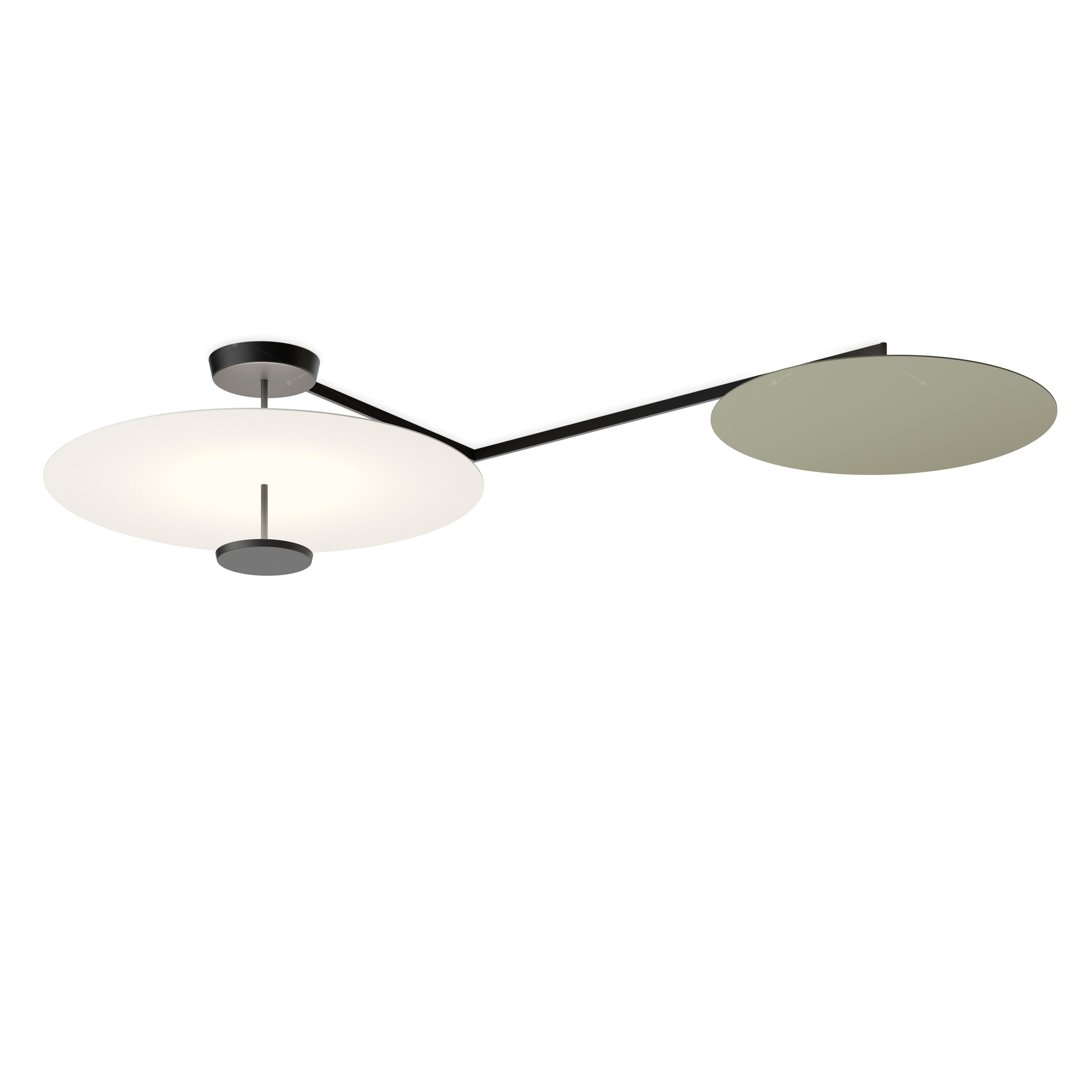 Flush Mount Lights 3D Models 3