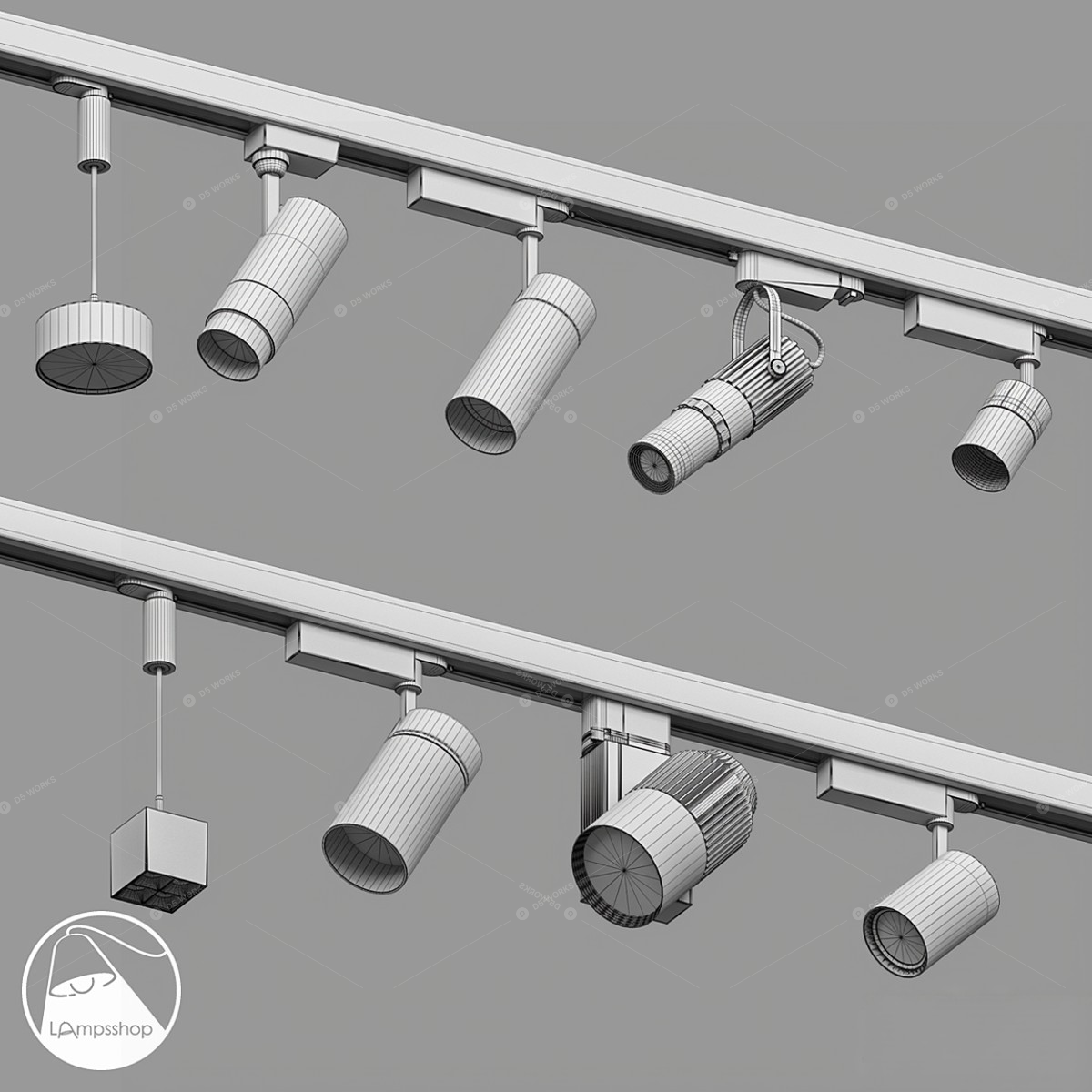 Lighting Sets 3D Models 2